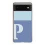 Slim Protection Case［ Original - initial two tone - P blue ］