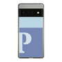 Slim Protection Case［ Original - initial two tone - P blue ］