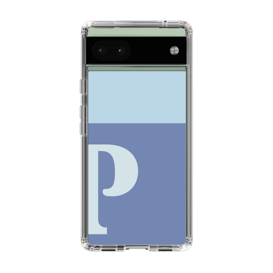 Slim Protection Case［ Original - initial two tone - P blue ］