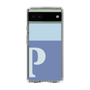 Slim Protection Case［ Original - initial two tone - P blue ］