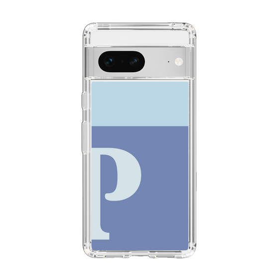 Slim Protection Case［ Original - initial two tone - P blue ］