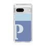 Slim Protection Case［ Original - initial two tone - P blue ］