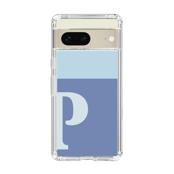 Slim Protection Case［ Original - initial two tone - P blue ］