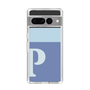 Slim Protection Case［ Original - initial two tone - P blue ］