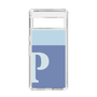 Slim Protection Case［ Original - initial two tone - P blue ］