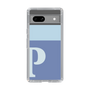 Slim Protection Case［ Original - initial two tone - P blue ］