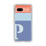 Slim Protection Case［ Original - initial two tone - P blue ］