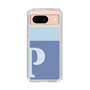 Slim Protection Case［ Original - initial two tone - P blue ］