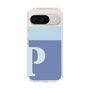 Slim Protection Case［ Original - initial two tone - P blue ］