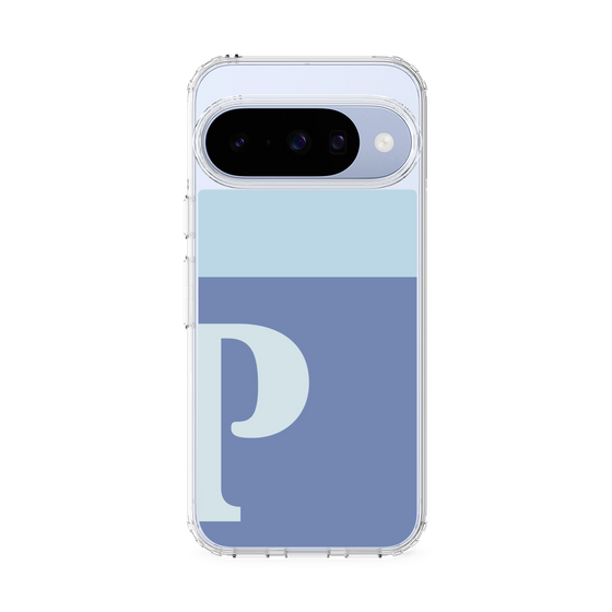Slim Protection Case［ Original - initial two tone - P blue ］
