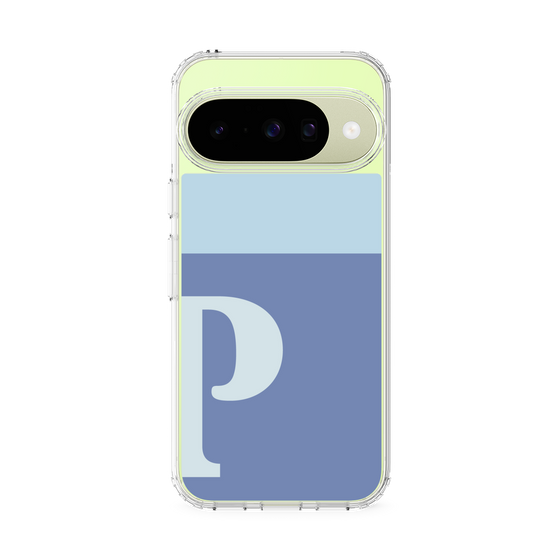 Slim Protection Case［ Original - initial two tone - P blue ］