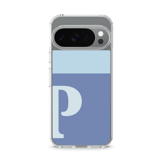 Slim Protection Case［ Original - initial two tone - P blue ］
