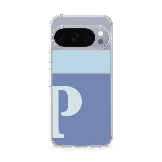 Slim Protection Case［ Original - initial two tone - P blue ］