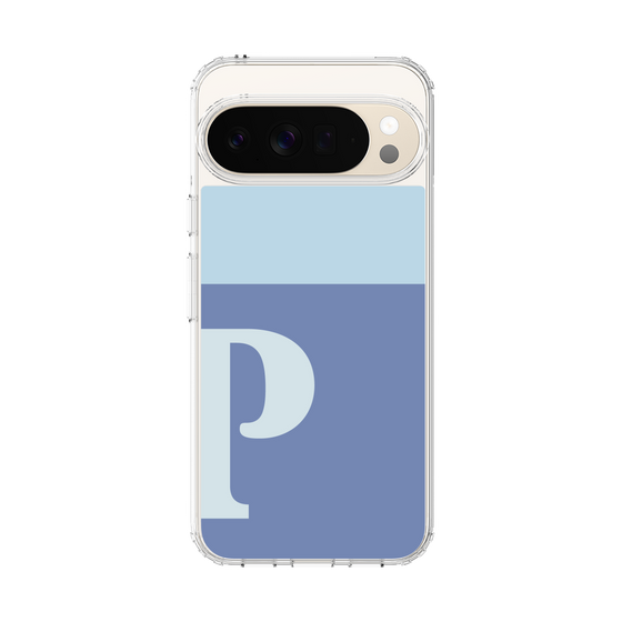 Slim Protection Case［ Original - initial two tone - P blue ］
