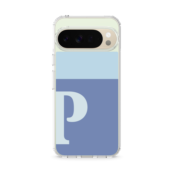 Slim Protection Case［ Original - initial two tone - P blue ］