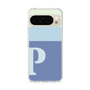 Slim Protection Case［ Original - initial two tone - P blue ］