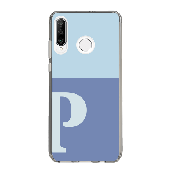 Slim Protection Case［ Original - initial two tone - P blue ］