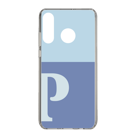 Slim Protection Case［ Original - initial two tone - P blue ］