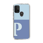 Slim Protection Case［ Original - initial two tone - P blue ］