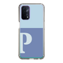 Slim Protection Case［ Original - initial two tone - P blue ］