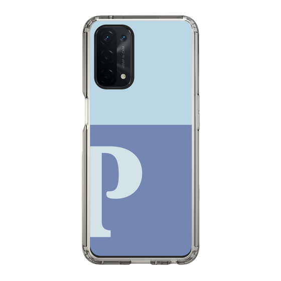 Slim Protection Case［ Original - initial two tone - P blue ］