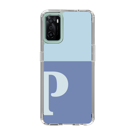 Slim Protection Case［ Original - initial two tone - P blue ］