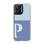 Slim Protection Case［ Original - initial two tone - P blue ］