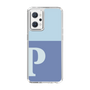 Slim Protection Case［ Original - initial two tone - P blue ］