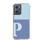Slim Protection Case［ Original - initial two tone - P blue ］