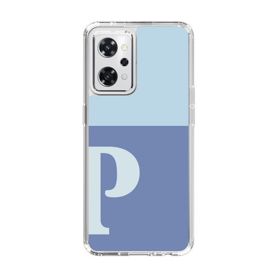 Slim Protection Case［ オリジナル - initial two tone - P blue ］
