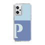 Slim Protection Case［ オリジナル - initial two tone - P blue ］