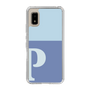 Slim Protection Case［ Original - initial two tone - P blue ］