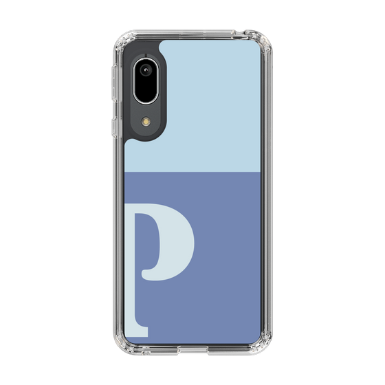 Slim Protection Case［ Original - initial two tone - P blue ］