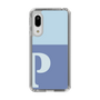 Slim Protection Case［ Original - initial two tone - P blue ］