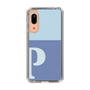 Slim Protection Case［ Original - initial two tone - P blue ］