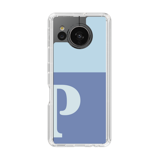 Slim Protection Case［ Original - initial two tone - P blue ］
