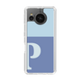 Slim Protection Case［ Original - initial two tone - P blue ］