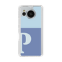 Slim Protection Case［ Original - initial two tone - P blue ］