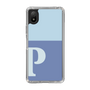 Slim Protection Case［ Original - initial two tone - P blue ］