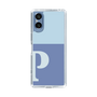 Slim Protection Case［ Original - initial two tone - P blue ］