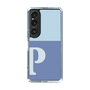 Slim Protection Case［ Original - initial two tone - P blue ］