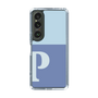 Slim Protection Case［ Original - initial two tone - P blue ］