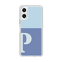 Slim Protection Case［ Original - initial two tone - P blue ］