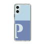 Slim Protection Case［ Original - initial two tone - P blue ］