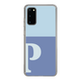 Slim Protection Case［ Original - initial two tone - P blue ］