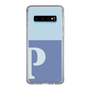 Slim Protection Case［ Original - initial two tone - P blue ］