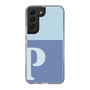 Slim Protection Case［ Original - initial two tone - P blue ］
