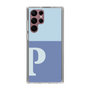 Slim Protection Case［ Original - initial two tone - P blue ］