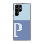 Slim Protection Case［ Original - initial two tone - P blue ］
