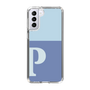 Slim Protection Case［ Original - initial two tone - P blue ］
